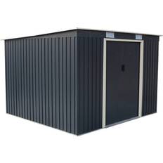 Charles Bentley Metal Shed 8.6ft x 8ft (Building Area )