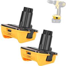 Maki Replacement DCA1820 Battery Adapter Compatible with Dewalt 18V to 20V Tools 2 Pack