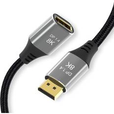 Nordic DP-456 1.4 Displayport - Displayport M-F 1m