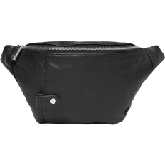 Depeche Tasker Depeche Soft Leather Quality Bumbag - Black