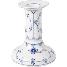 Royal Copenhagen Musselmalet Riflet White/Blue Bougeoir 11.5cm