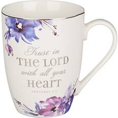 Viola Tazze Christian Art Gifts Trust In The Lord Ceramic Mug Tazza