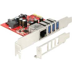 PCIe x1 Nätverkskort DeLock 89382