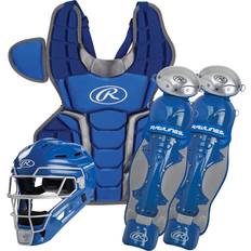 Rawlings Catchers Gear Rawlings Renegade Series Baseball Catcher's Set NOCSAE Certified Adult 15 Royal/Silver