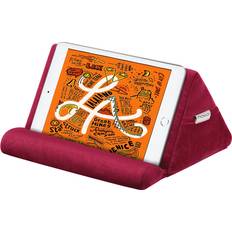 Mobile Device Holders MoKo Tablet Pillow Stand, Pillow Lap Holder for iPad Tablet up to 11" for Xmas Gift, eReaders, Fit iPad 9 10.2",iPad Mini 6 8.3",iPad 10th,iPad Pro 11 2022,Air 4 Mini 5, Galaxy Tab S6/S7, Wine Red