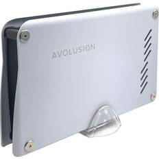 Avolusion PRO-M5 Series 3TB USB 3.0 External Gaming Hard Drive for PS5 Game Console White, Metal Case 2 Year Warranty