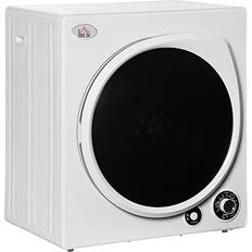 Tumble Dryers Homcom Automatic Dryer Machine, 1350W 3.22 Clothes White