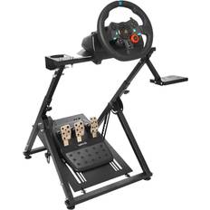 Marada Racing Wheel Stand "X" FRAME Racing Simulator Steering Wheel Stand Foldable & Tilt-Adjustable for G29 G920 T300RS T150 PS4 Xbox Wheel