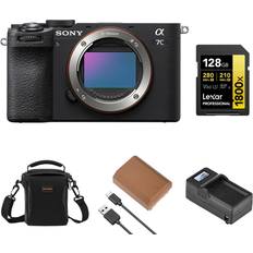 Digital Cameras Sony Alpha a7C II Mirrorless Camera, Black, Bundle with Included Value