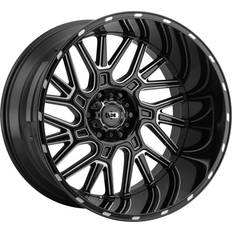 Car Rims Vision Wheel 404 Brawl 22x14 8x170-76mm Black/Milled Rim 22" Inch