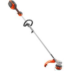 Husqvarna Grass Trimmers Husqvarna WeedEater 320iL Cordless String Trimmer with Battery and Charger, 16-Inch Straight Shaft Electric Weed Eater with Rapid Replace Trimmer Head for Seamless String Reloading