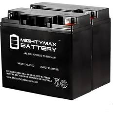 Wheel Chairs Mighty Max Battery 12V 22AH for EW72 Scooter Wheelchair 2 Pack