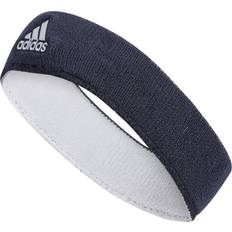 Blue Headbands Adidas Interval Reversible Headband, Navy/White