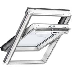 Velux hvidmalet 66x140 superlavenergi ggl Aluminium Ovenlysvindue Vindue med 3-lags glas