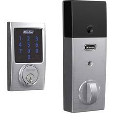 Grey Keypad Locks Schlage Connect Z-Wave Plus Smart Deadbolt