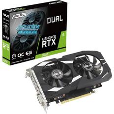 7680x4320 pixels Grafische Kaarten ASUS Dual GeForce RTX 3050 OC Edition DVI HDMI DP 6GB GDDR6