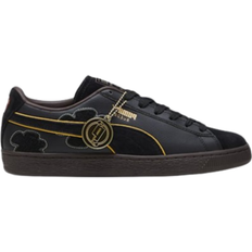 Puma Black - Men Shoes Puma X One Piece Suede Blackbeard Teach - Black/Dark Chocolate