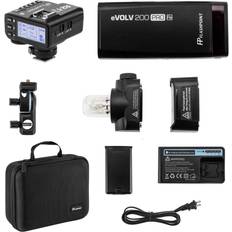 Flashpoint eVOLV 200 Pro TTL Pocket Kit Godox AD200 Pro R2 Mark II ETTL 2.4 GHz Wireless Trigger for Canon Godox X2