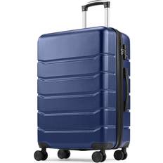 Double Wheel Suitcases Sweetcrispy 20 Carry on Luggage, Hard