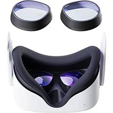 Meta quest 2 vr Amavasion Glasses Lenses Insert Compatible with Meta Oculus Quest 2, VR Headset Customized Easy-to-Install Frame Plus Lens Combination SPH:-1.00