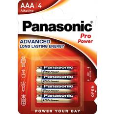 Panasonic Batteries & Chargers on sale Panasonic Pro Power AAA Alkaline Batteries 4-pack