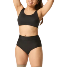 S Bikini Bottoms Modibodi Swimwear Hi-Waist Period Bikini Brief - Black