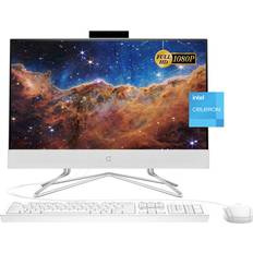 White Desktop Computers HP 2022 Newest All-in-One Desktop, 21.5"