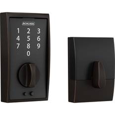 Brown Door Locks & Deadbolts Schlage BE375 716 Touch