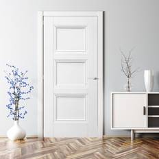 Doors Liberty Doors White Internal Primed Elegance Ripley 1981x610x35 mm Interior Door (x198.1cm)