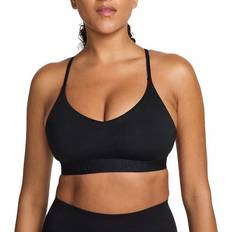 NIKE Schwarz BHs NIKE Indy Light Support Women's Padded Adjustable Sports Bra - Black