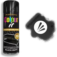 Rapide Colour It Spray Matt Black 0.25L