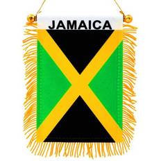 Garden & Outdoor Environment Anley Jamaica Fringy Window 2-Sided Flag