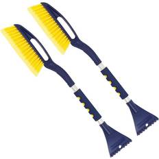 Ice Scrapers & Snow Brushes Michelin Heavy Duty 25 Snow Brush with Ice Scraper, Ergonomic Dual Handle 2 Pack