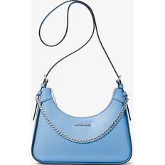 Michael Kors Blue Bags Michael Kors Wilma Small Leather Crossbody Bag Blue ONE SIZE