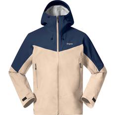 Bergans Ytterklær Bergans Rabot Allround 3L Shell Jacket - Warm Sand/Navy Blue