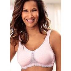 Non-Underwired Support Bra Light Pink