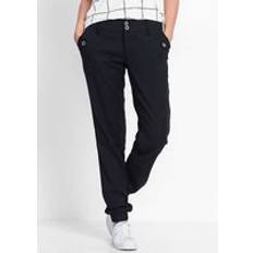 Bonprix Buttoned Pocket Trousers Black