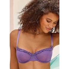 Vivance Underwired Balconnet Bra Transparent