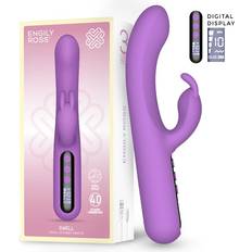 Engily Ross Engily Ross Digital Swell Rabbit Vibrator with Digital Screen Extra Powerfull 23m Purple