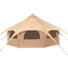 VEVOR Yurt Tent TC Cotton and Heavy Duty Iron Poles with an Oxford Cloth Groundsheet