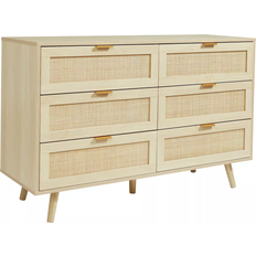 Rattan Chest of Drawers Rattan Brown Chest of Drawer 119x76.1cm