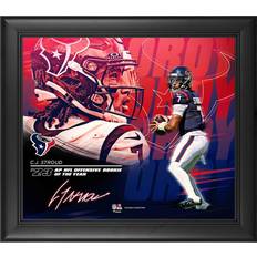 Sports Fan Products Fanatics Authentic C.J. Stroud Houston Texans 2023 NFL Offensive Rookie of the Year 15" x 17" Collage