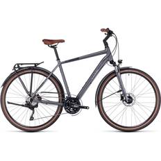 Beleuchtung - Herren Mountainbikes Cube Touring EXC 28" - Grey/Metal Herrenfahrrad