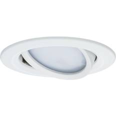 Paulmann Recessed Matt White Ceiling Flush Light 8.4cm 3pcs