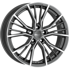 19 pulgadas - 5/112 Llantas de coche Mak UNION Gun Metal Mirror Face 8.5Jx19 5x112 ET32