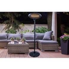 Wowcher 2KW Electric Patio Heater Black