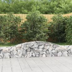 Iron Enclosures vidaXL 400 40/60 cm/ 4 Arched Gabion Basket Stone Basket Gabion Retaining