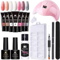 Poly Builder Gel Kit Polygel UV-Lampulla