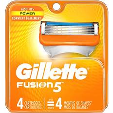 Gillette fusion 5 blades Gillette Fusion 5 Blade 1 Trimmer 4 Cartridge Refill Pack