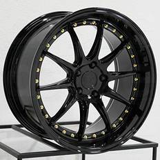 Aodhan Wheels DS-07 Custom 19x9.5, 15 Offset, 5x114.3 Bolt Pattern, Gloss Rim